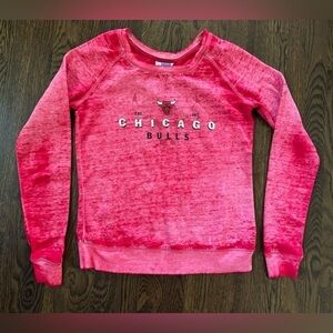 Vintage Distressed NBA Chicago‎ Bulls Sweatshirt Size Medium